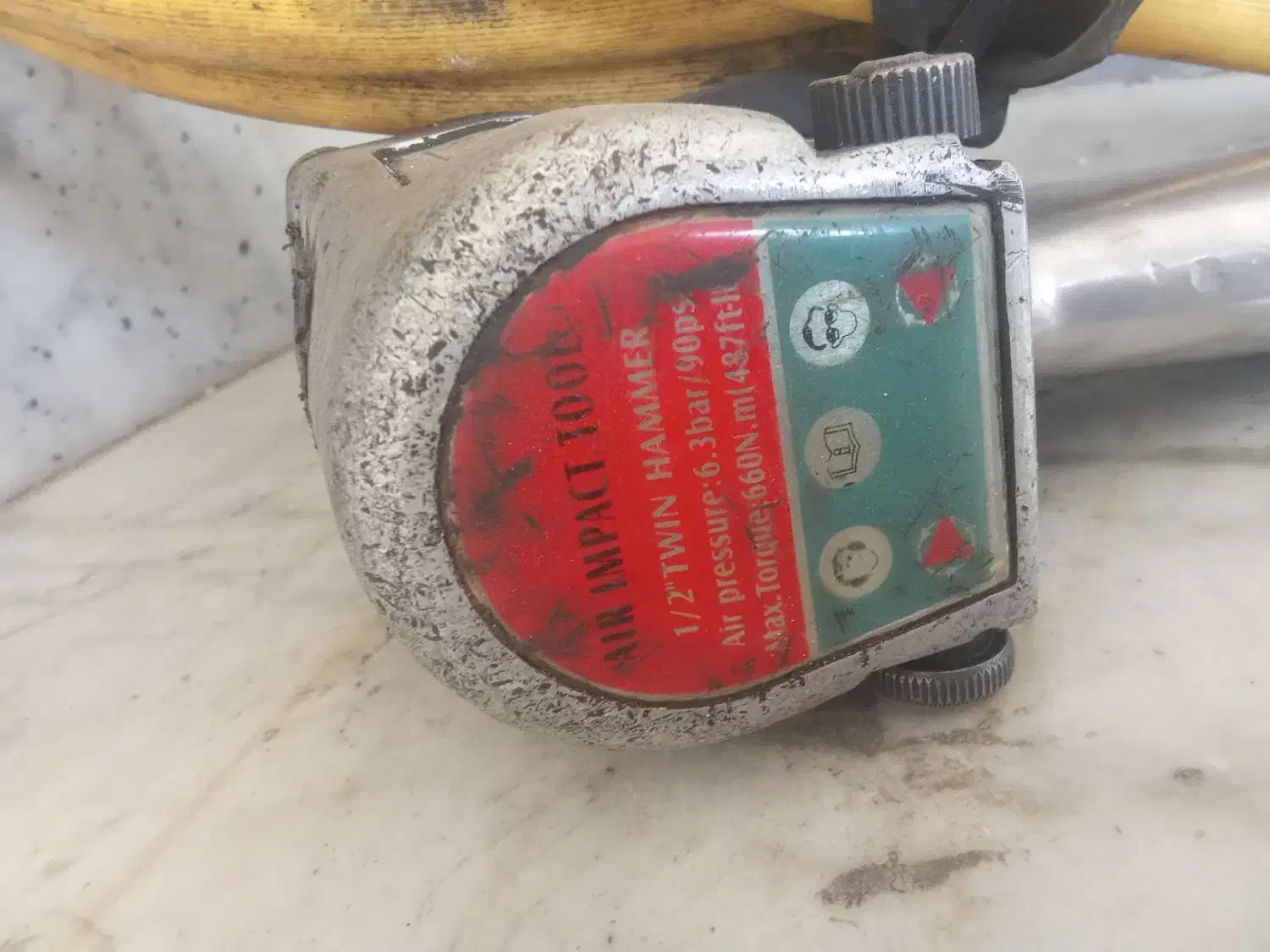 پمپ باد ۸۰ تایی دوسیلندر سالم آماده و....|ابزارآلات|فردوسیه, |دیوار