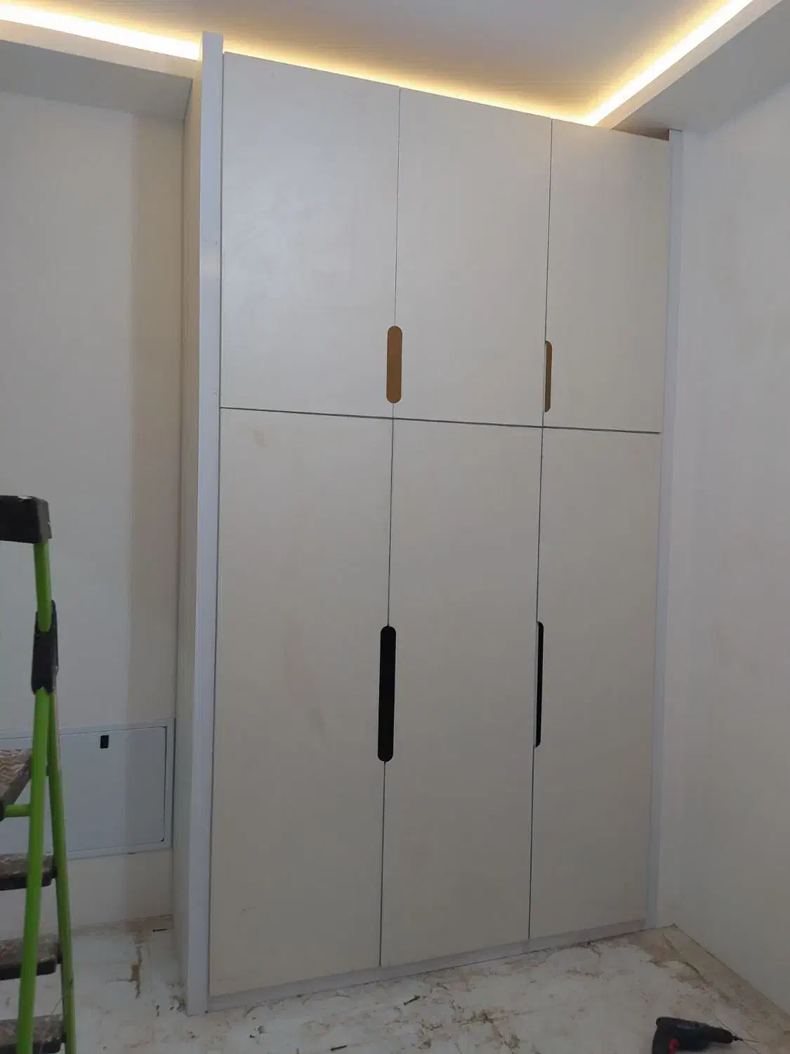 کمد کابینت کتابخانه|جاکفشی، کمد، دراور|بیرجند, |دیوار