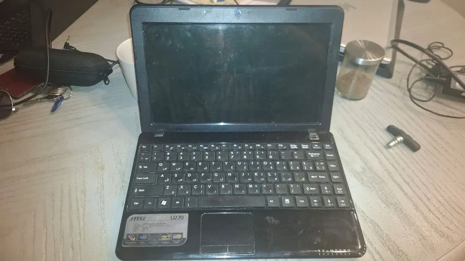 لب تاپ MSI U270|رایانه همراه|تهران, حکیمیه|دیوار