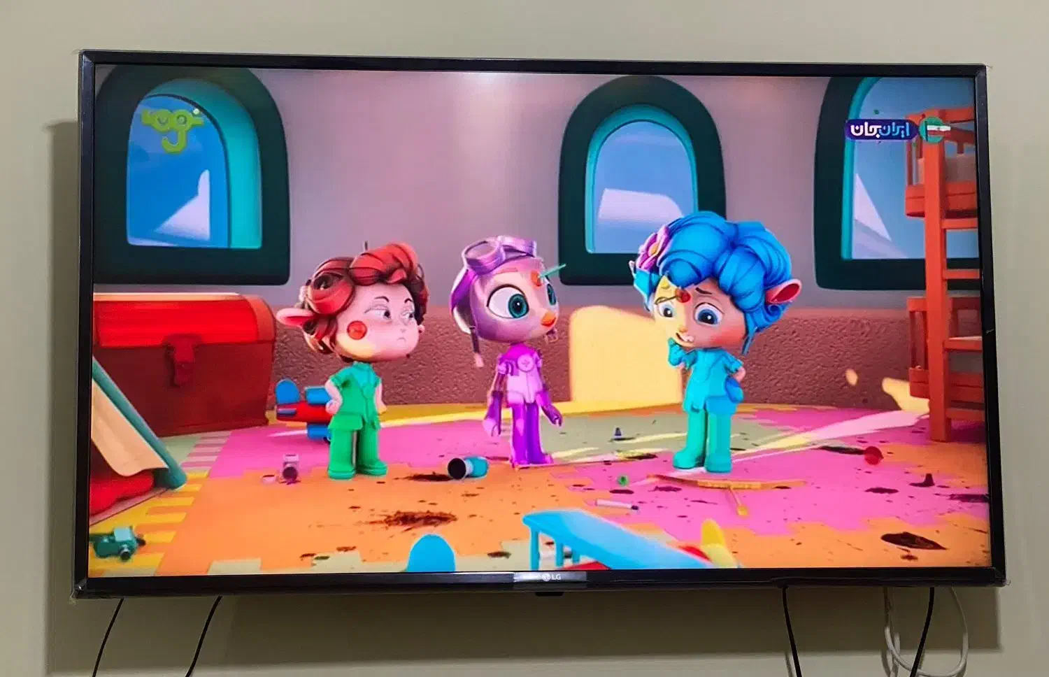 تلویزیون 43ال جی|تلویزیون و پروژکتور|قشم, |دیوار