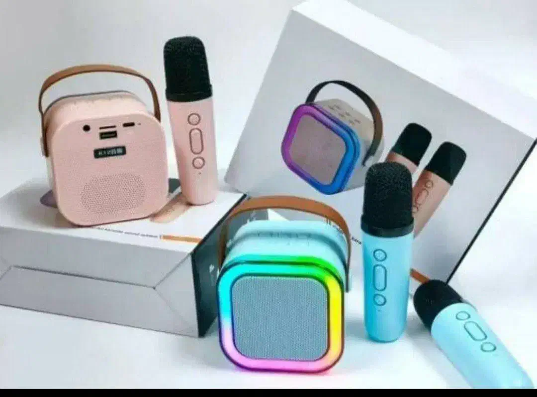 اسپیکر میکروفون دار K12 با تغییر صدا|پخشکننده همراه|ملایر, |دیوار