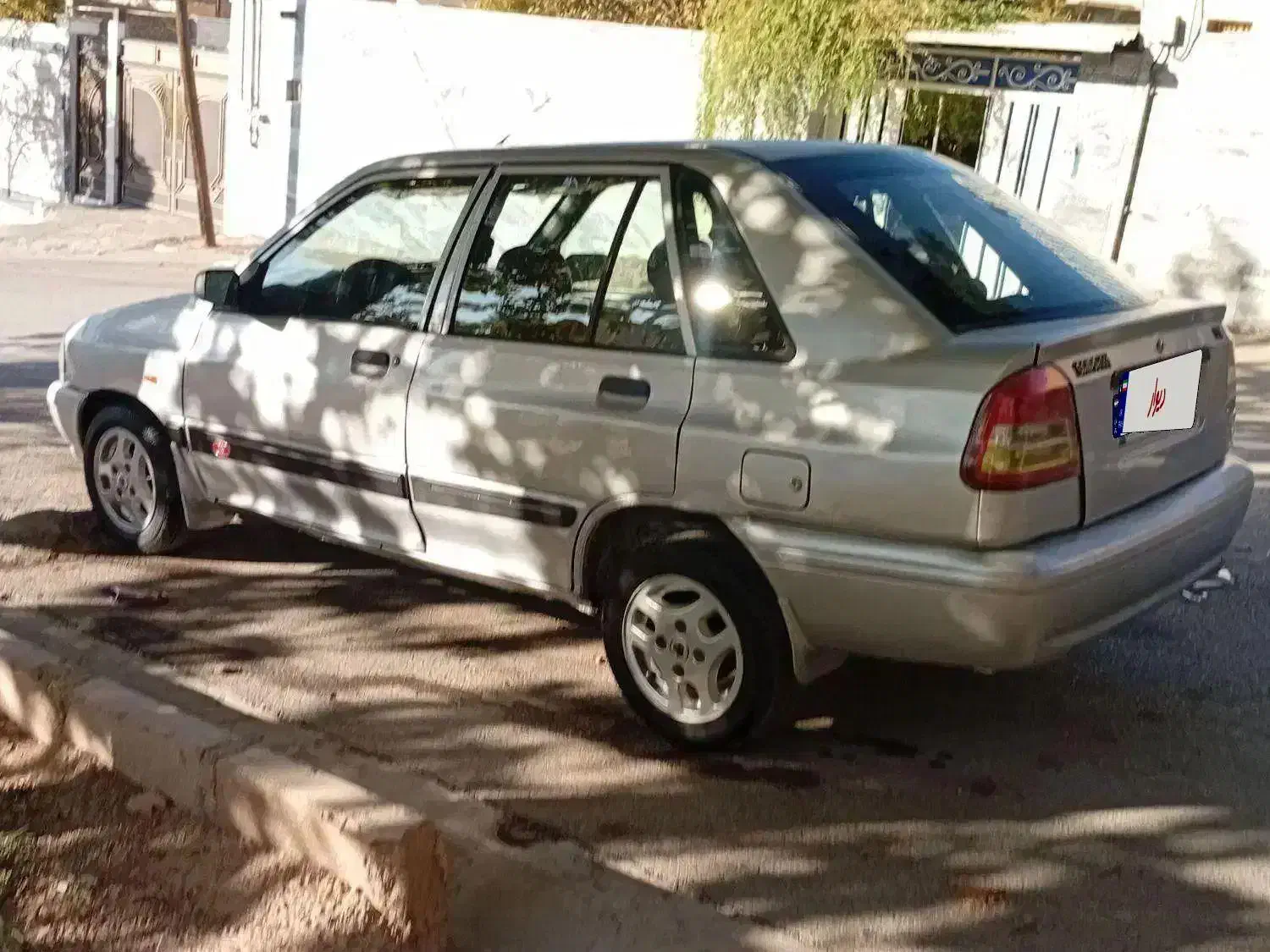 پراید 88 نقره‌ای، بیمه 11 ماه، رینگ اسپرت|خودرو سواری و وانت|خرم‌آباد, |دیوار