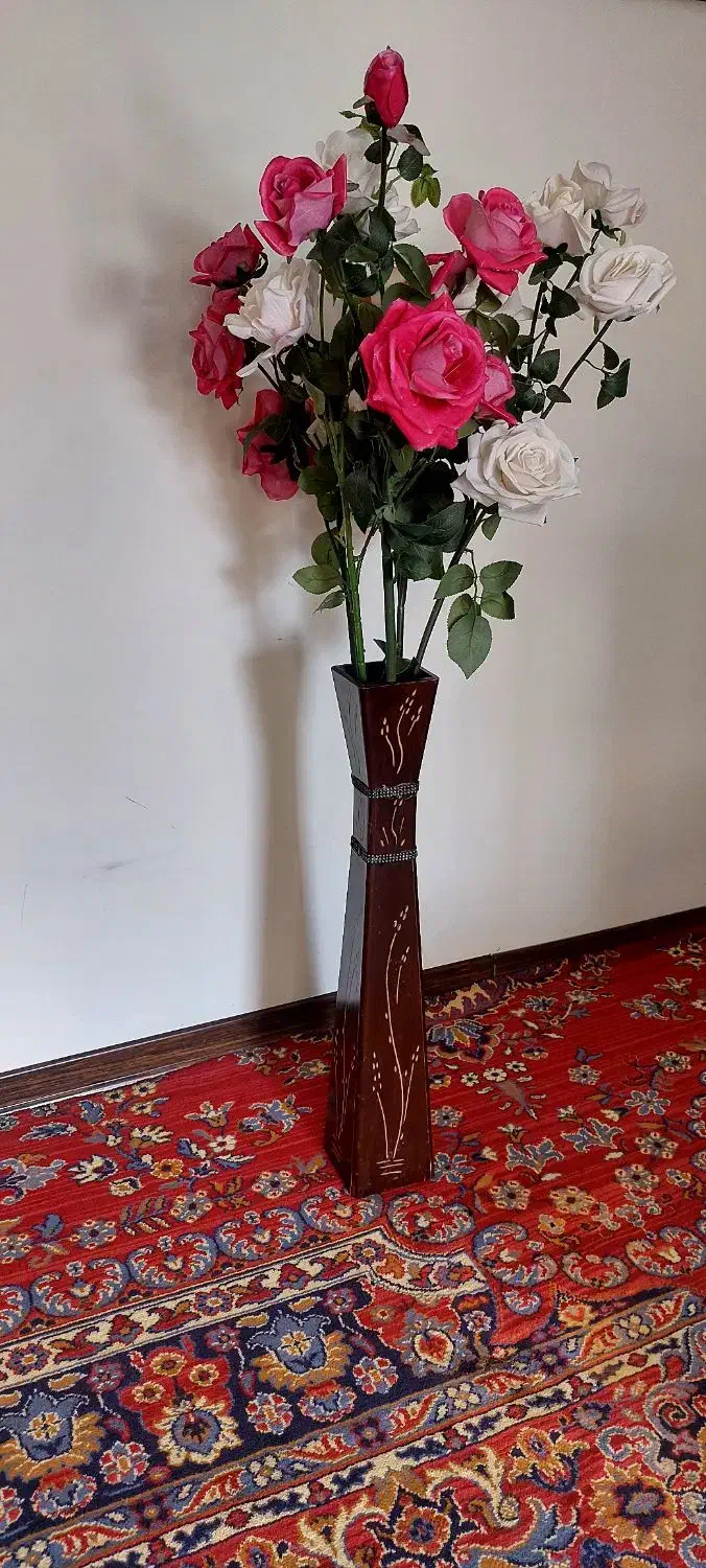 گلدان و گل مصنوعی|گل مصنوعی|ماهدشت, |دیوار