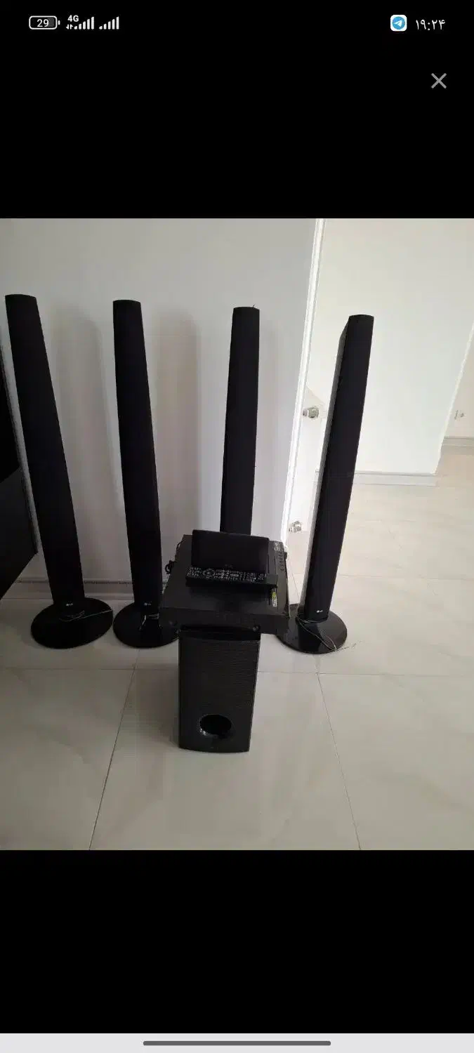 باند و سیما خانواده با دستگاه ال جی اصل|سیستم صوتی خانگی|کوهدشت, |دیوار