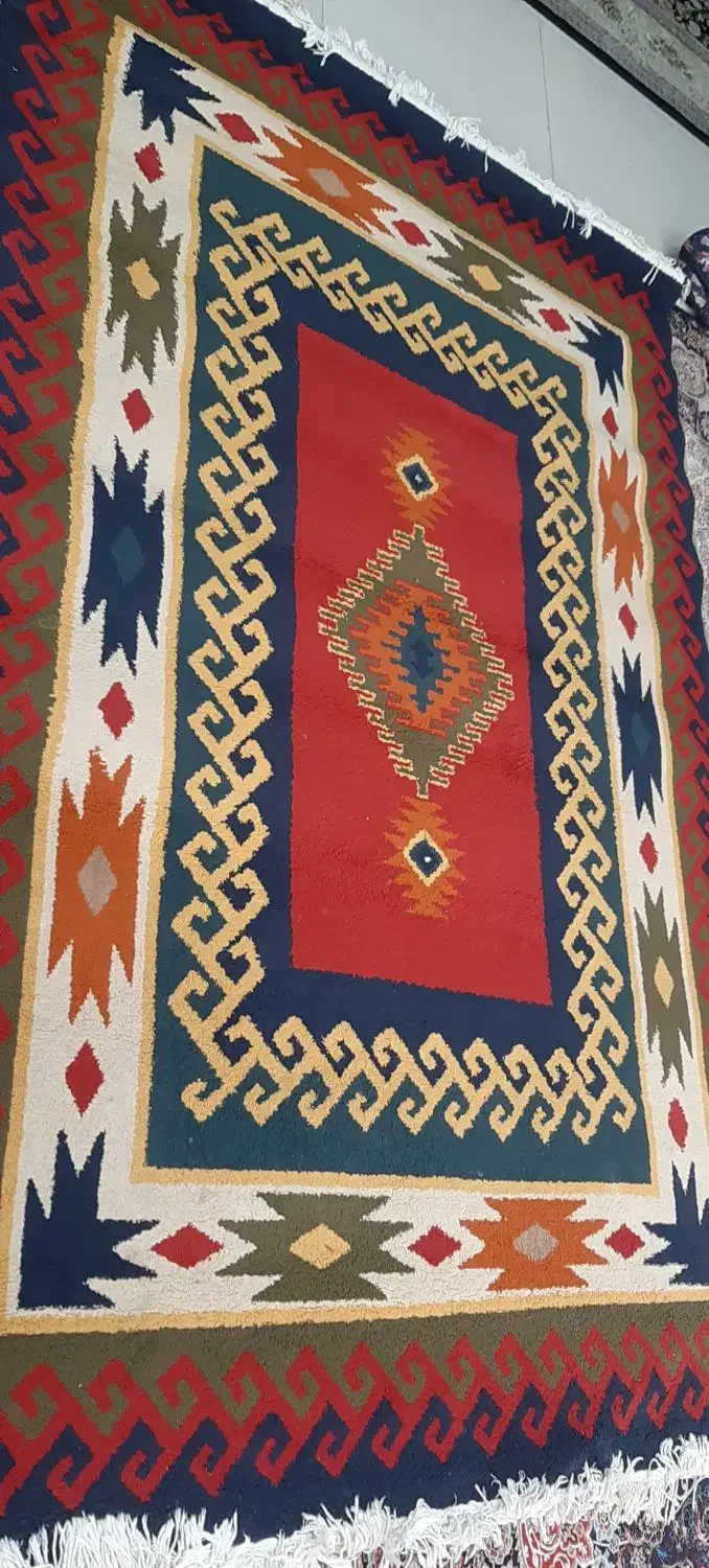 گلیم فرش سنتی|گلیم، جاجیم، گبه|کرمانشاه, |دیوار