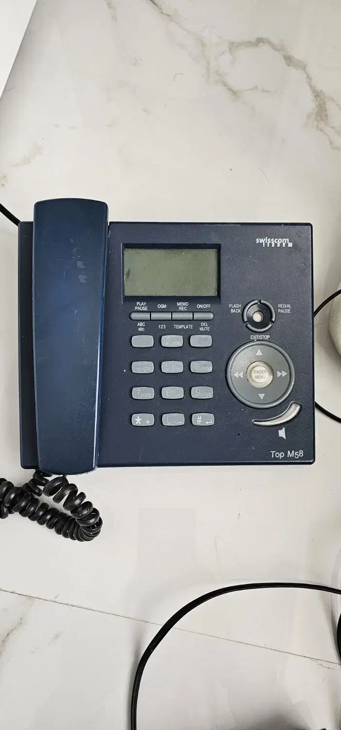 گوشی تلفن رومیزی آلمانی وخط روند|تلفن رومیزی|مشهد, تربیت (صدف)|دیوار