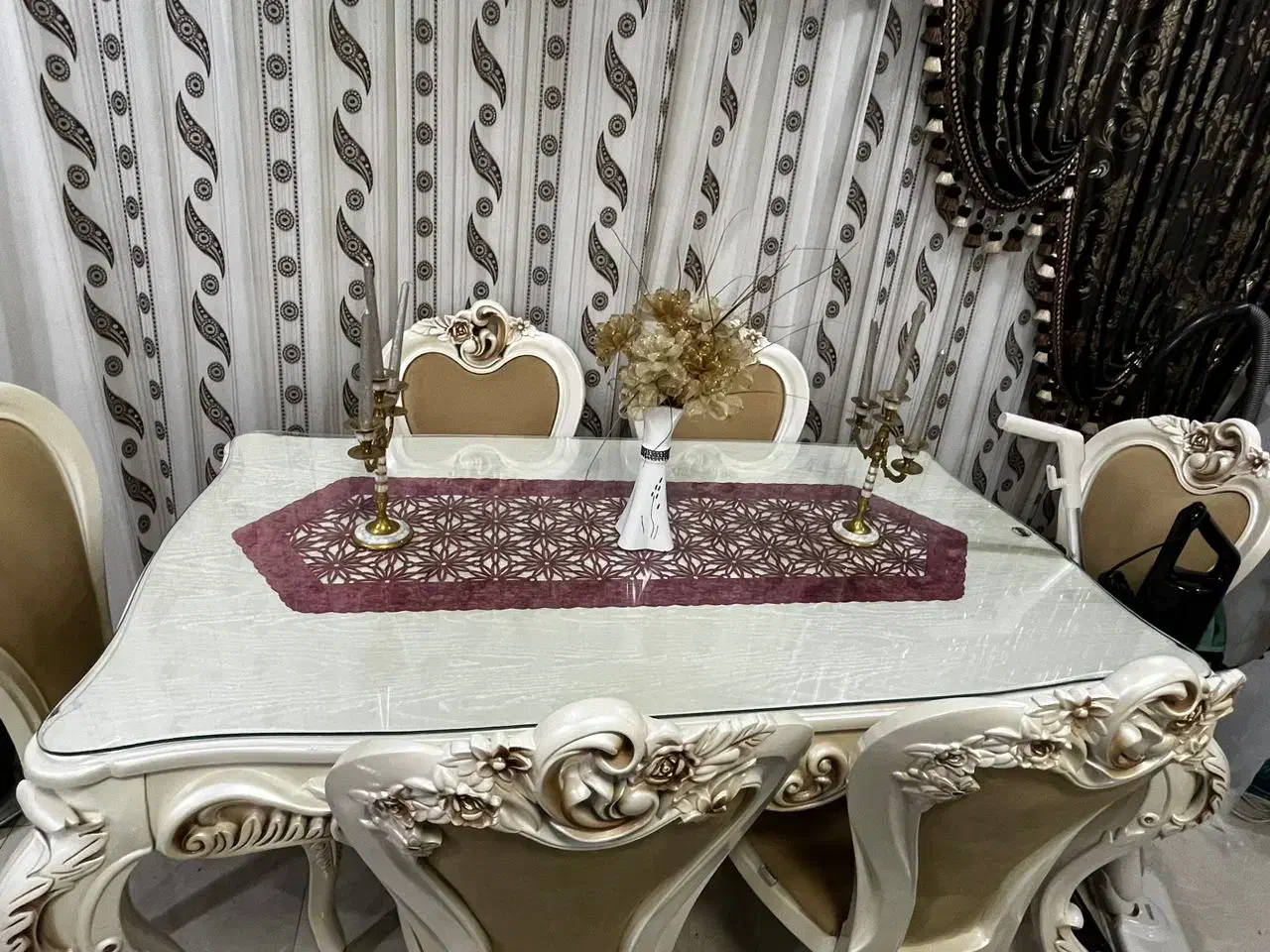 میز نهار خوری پلیمری|میز و صندلی غذاخوری|تهران, مجیدآباد|دیوار