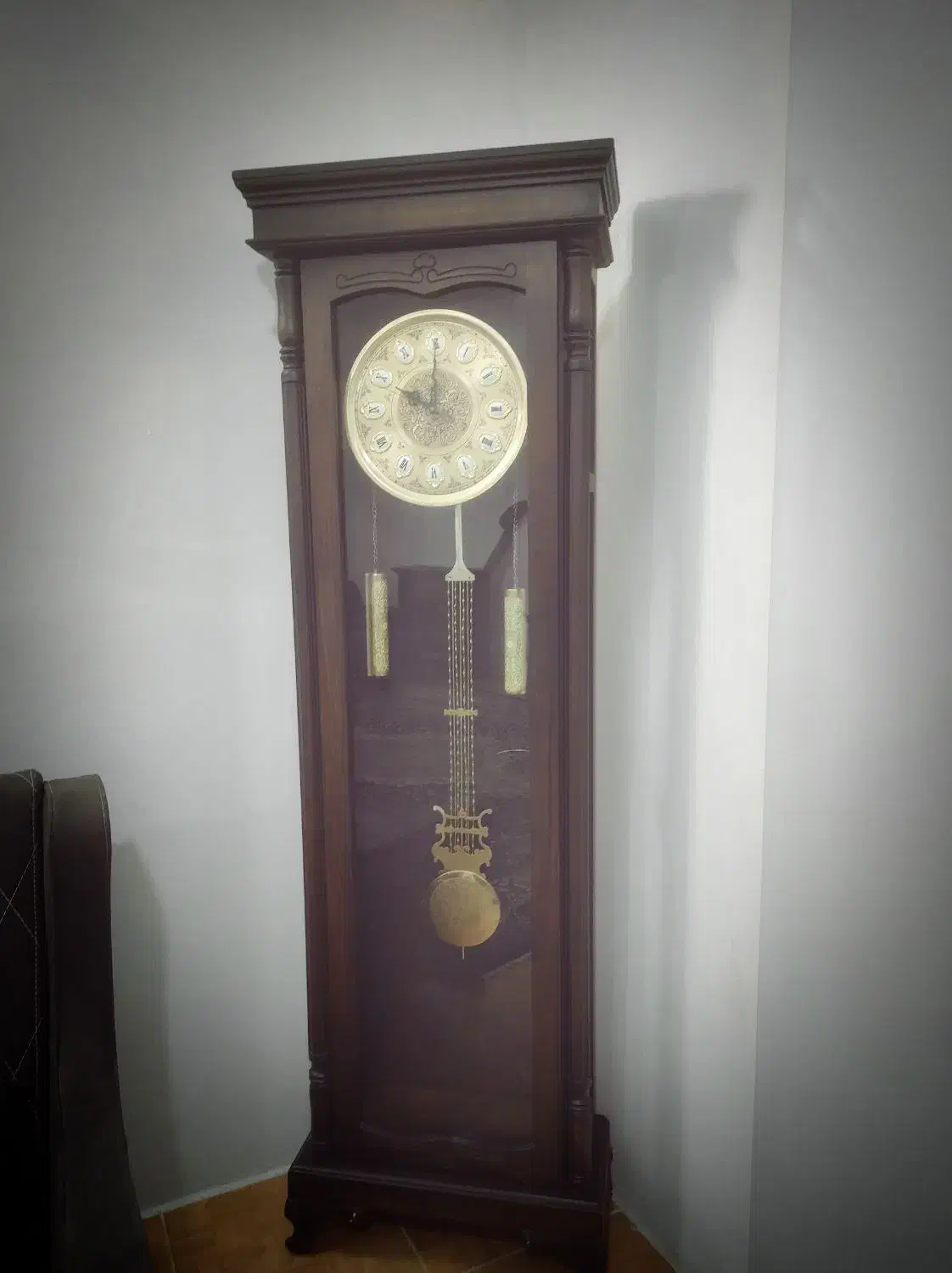 ساعت قدی چوبی|ساعت دیواری و تزئینی|مشهد, کشف|دیوار