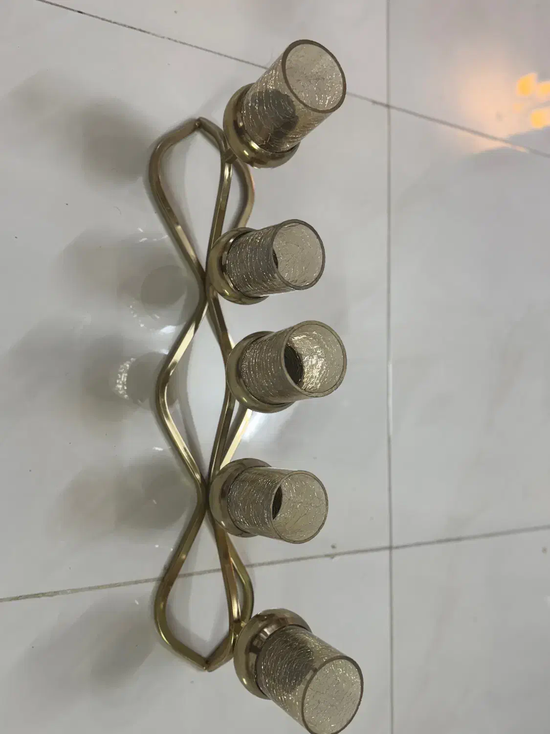 شمعدان پنج تایب|لوستر و چراغ آویز|مشهد, ایثار|دیوار