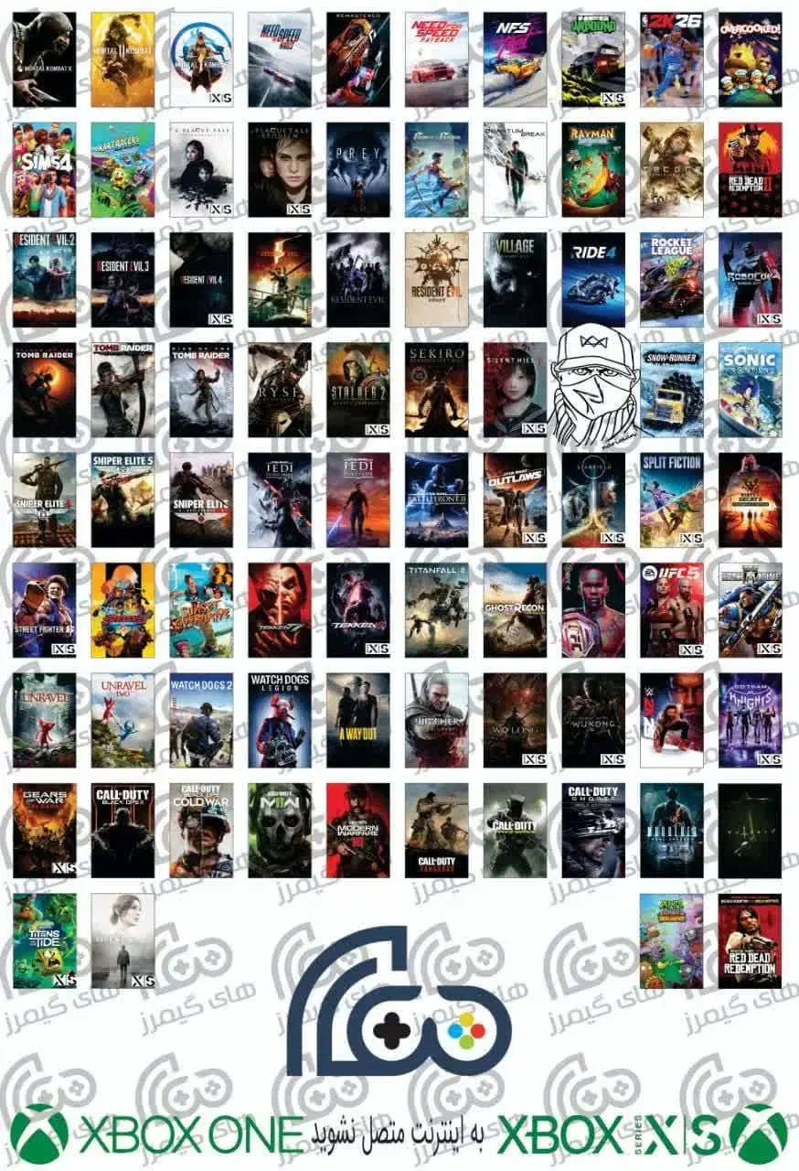 نصب بازی ps5 xbox|خدمات رایانه‌ای و موبایل|تهران, شیخ هادی|دیوار