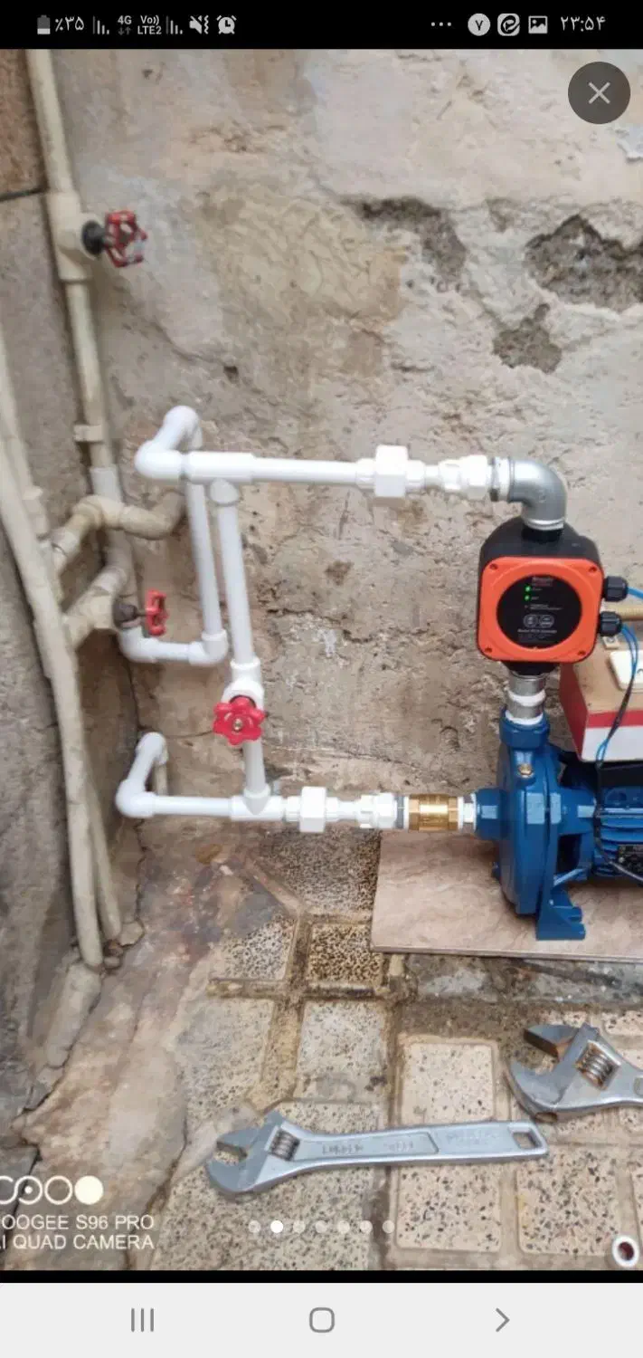 خرده کاری لوله کشی و نصب شیرآلات|خدمات پیشه و مهارت|آمل, |دیوار