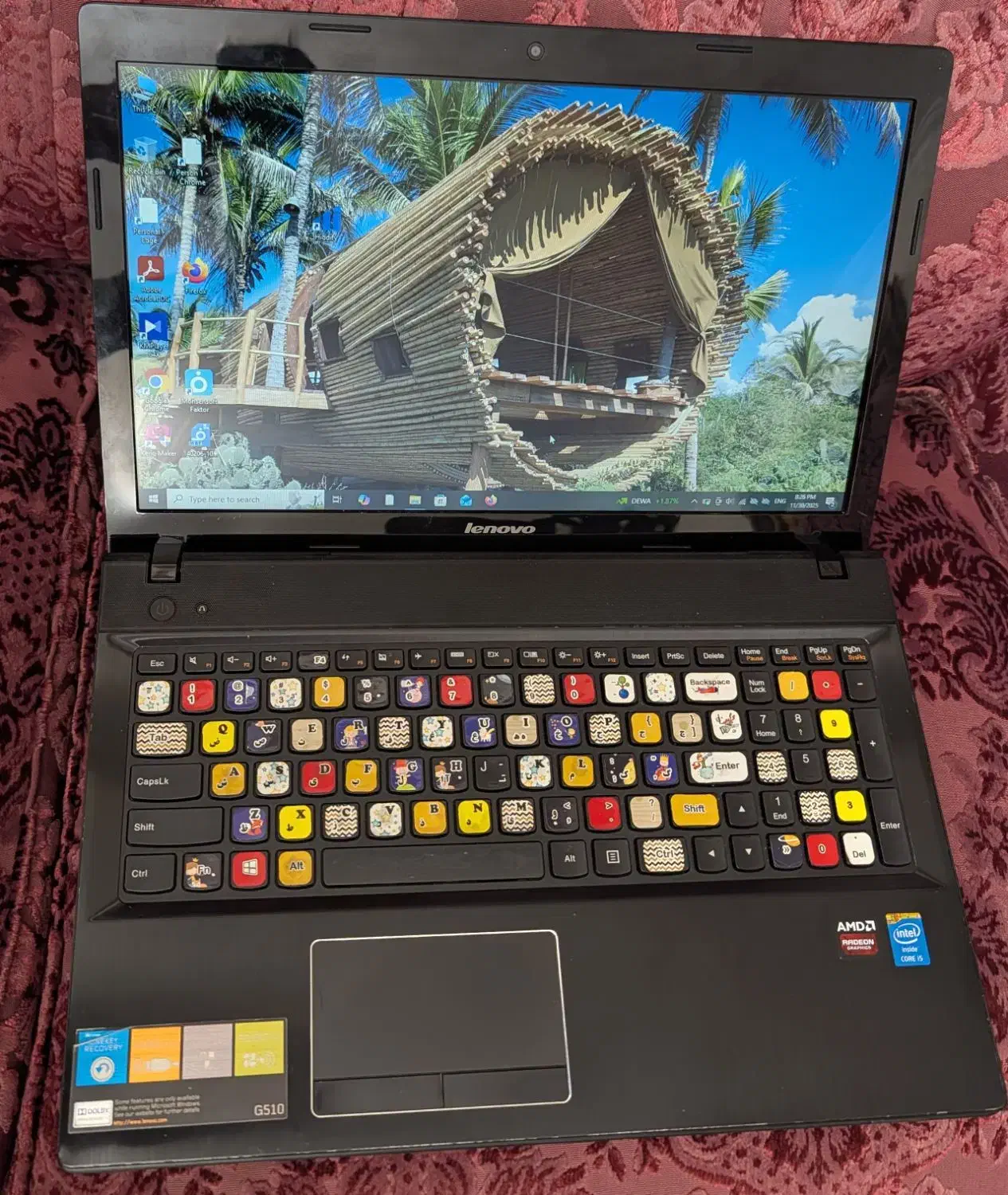 لپ تاپ لنوو G510|رایانه همراه|تهران, دبستان|دیوار