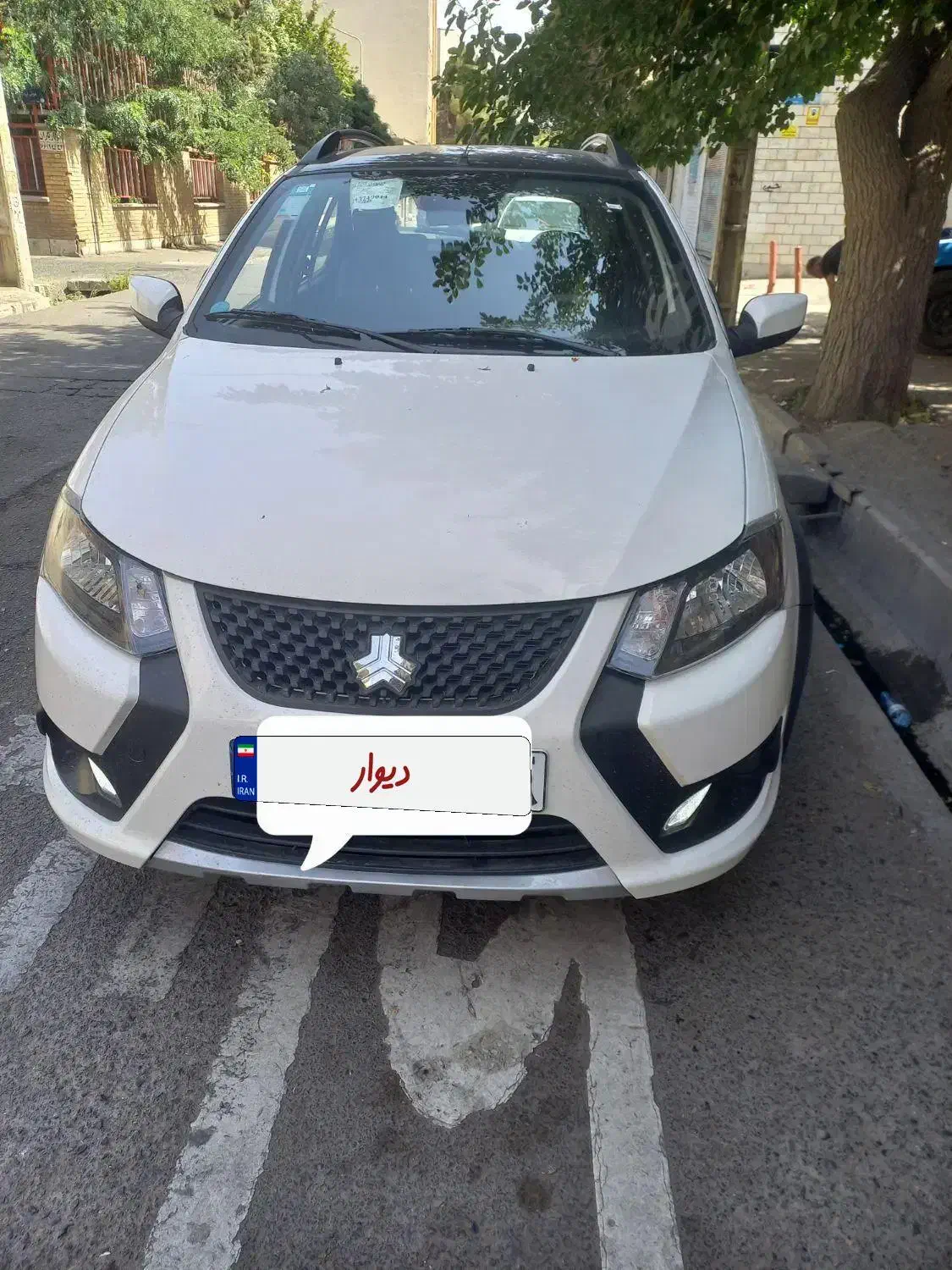 کوییک s دورنگ سفید مشکی رینگ اسپرت|خودرو سواری و وانت|تهران, بهداشت|دیوار