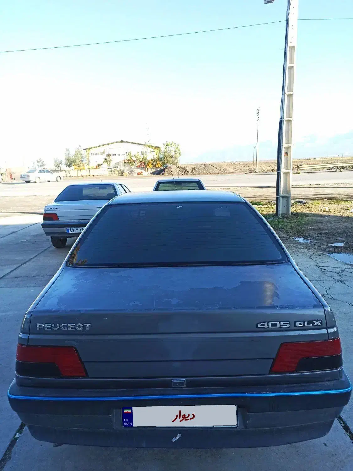پژو ۴۰۵ مدل ۹۱ دوگانه کارخانه|خودرو سواری و وانت|گرگان, |دیوار
