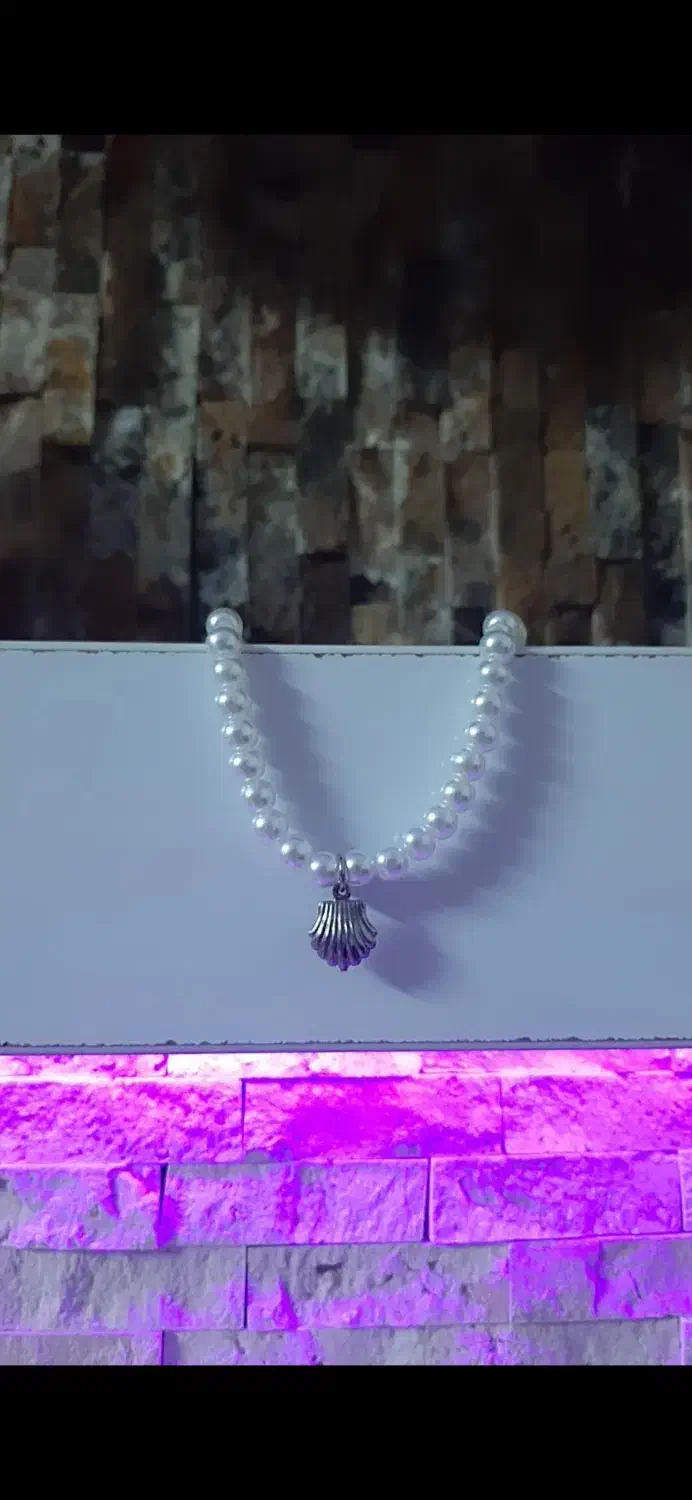 گردنبند مروارید دست‌ساز  ظریف، شیک و خاص|زیورآلات و اکسسوری|سمنان, |دیوار