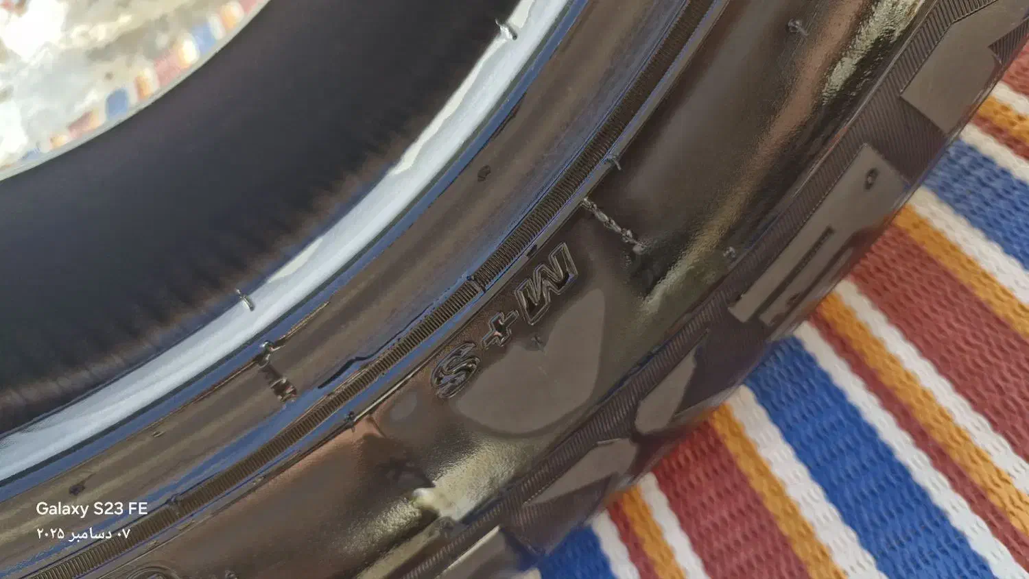 لاستیک کره ای سایز 17|قطعات یدکی و لوازم جانبی|باغ بهادران, |دیوار