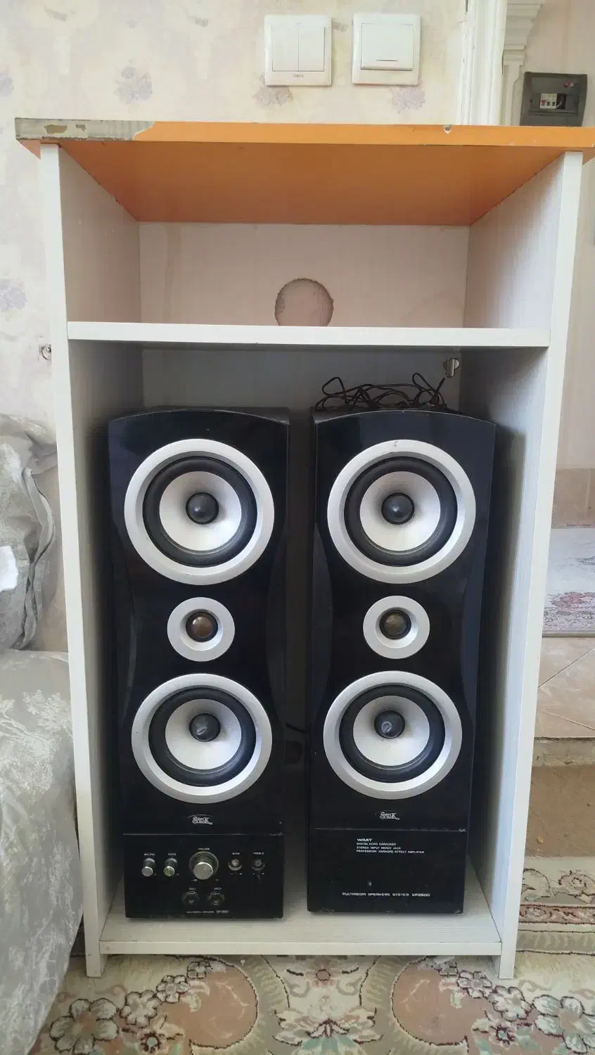 اسپیکر آمپی فایر  super borck اصل تایوان|سیستم صوتی خانگی|تبریز, |دیوار