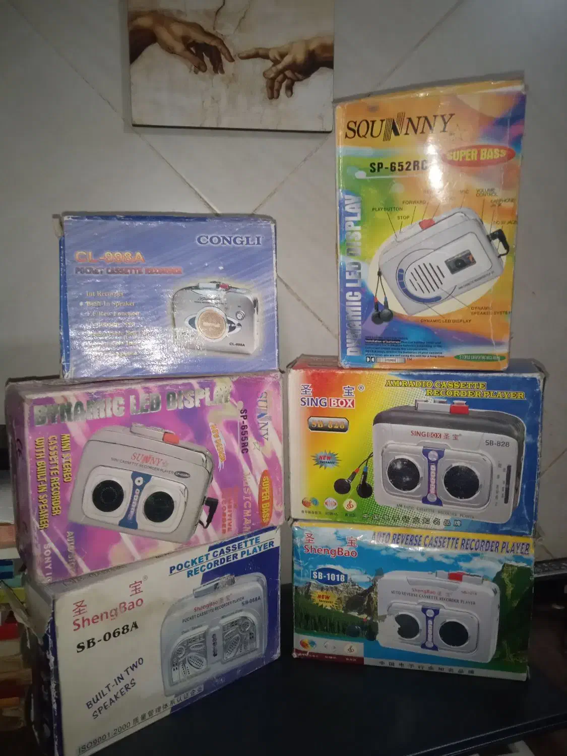 انواع واکمن( کاست پلیر)|پخش‌کننده همراه|تهران, سهروردی|دیوار