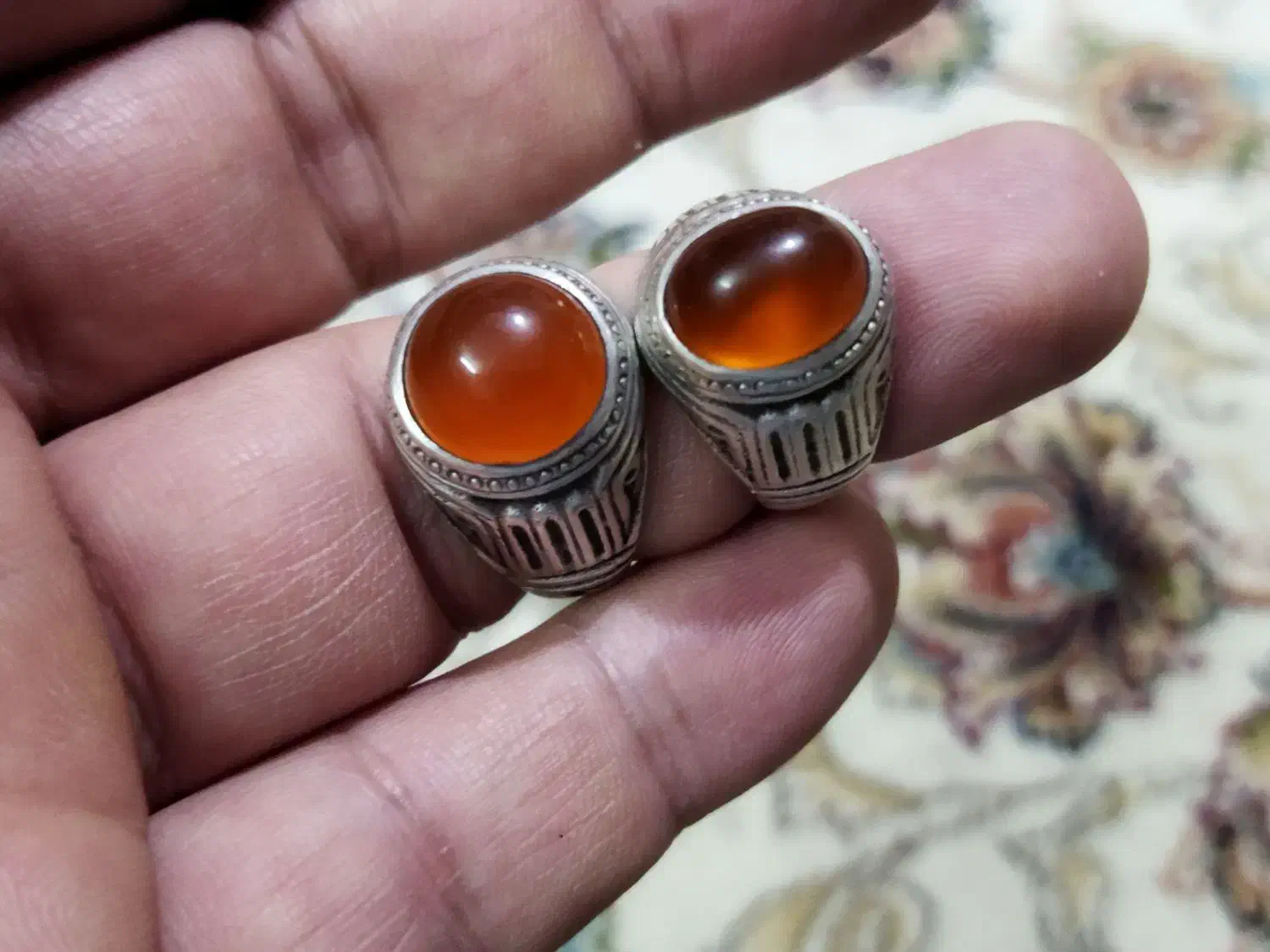 انگشتر نقره کهنه|بدلیجات|یزد, |دیوار