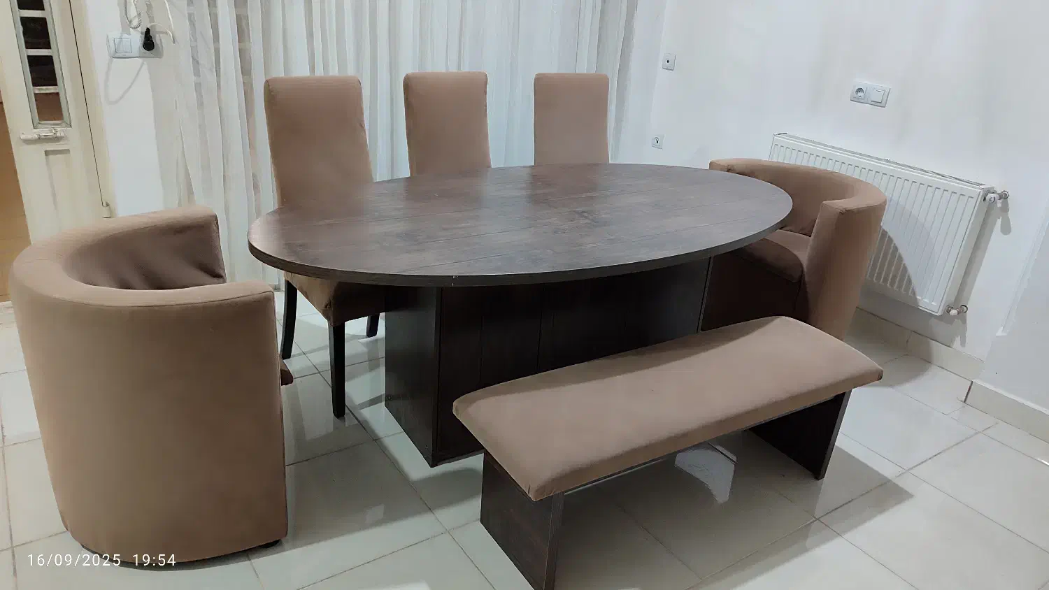 میز نهارخوری 8 نفره|میز و صندلی غذاخوری|ایلام, |دیوار