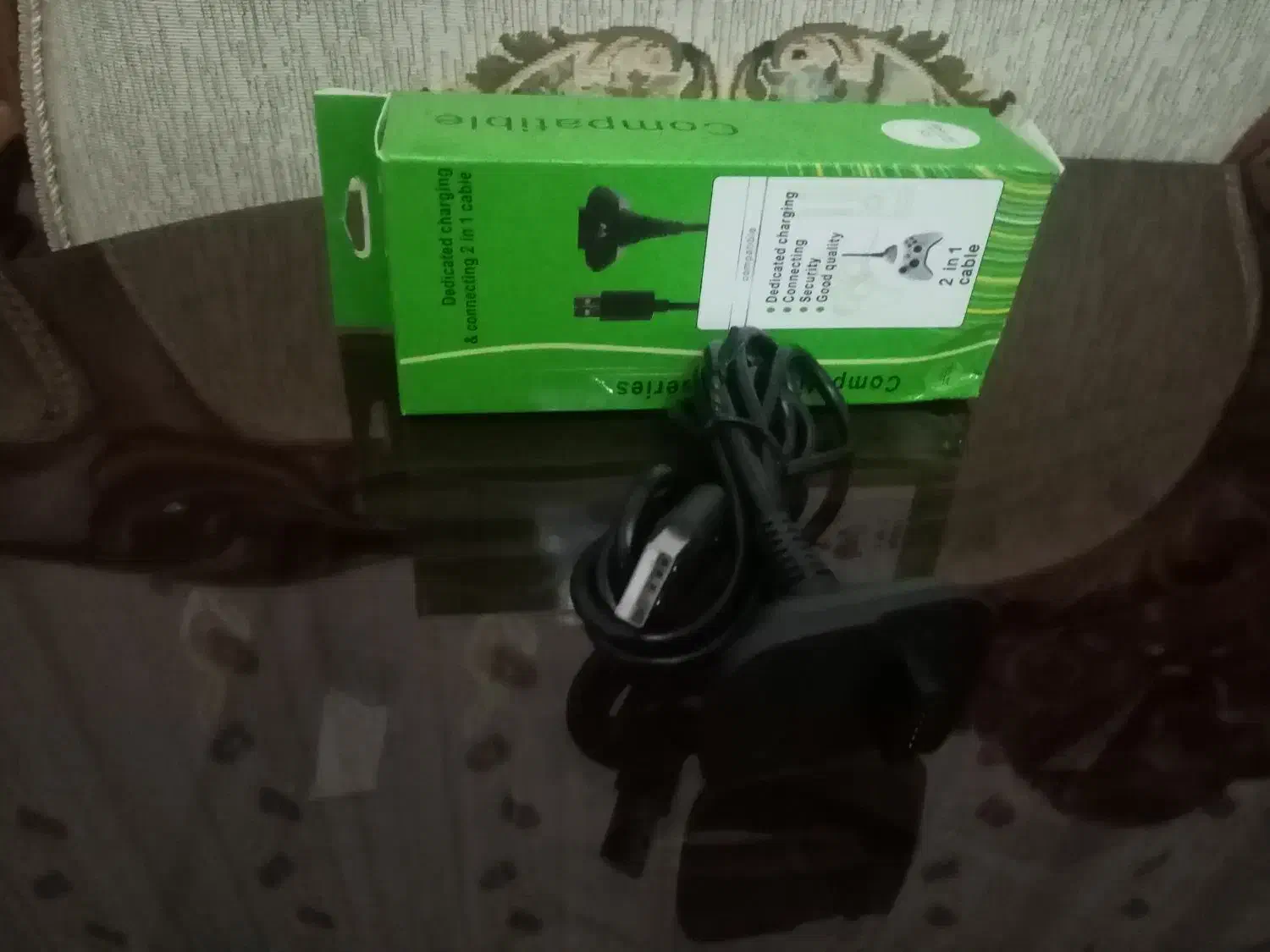 کابل رابط دسته ایکس باکس|کنسول، بازی ویدئویی و آنلاین|تبریز, |دیوار