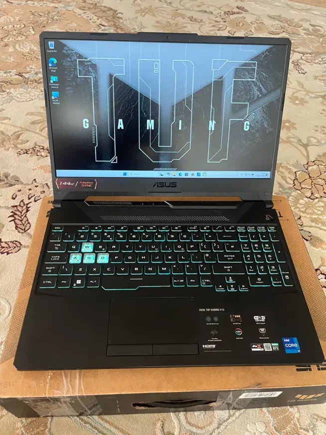 asus tuf i7 نونو قوی|رایانه همراه|اصفهان, آزادگان|دیوار