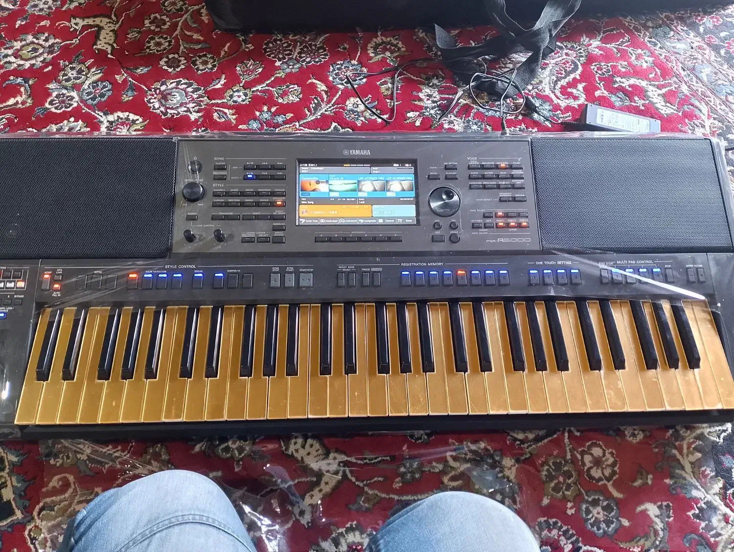 ارگ یاماها a5000|پیانو، کیبورد، آکاردئون|فاضل آباد, |دیوار