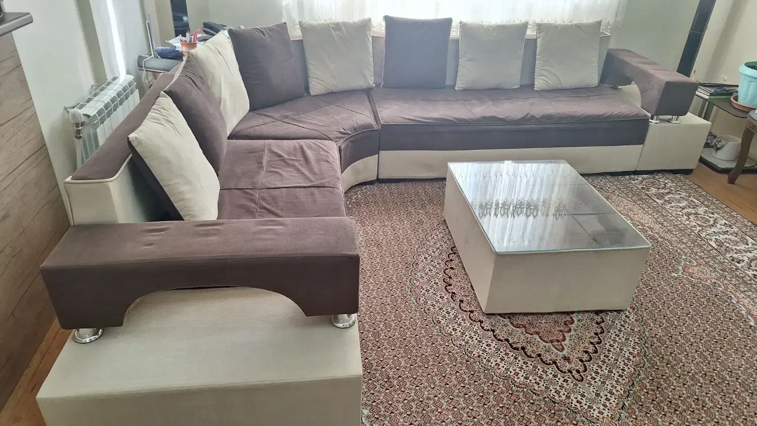 مبل راحتی مدل ال|مبلمان خانگی و میز عسلی|پرند, فاز ۵|دیوار