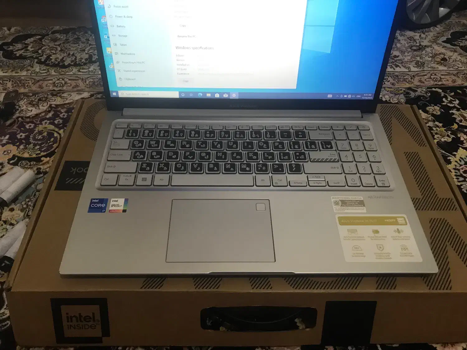 لبتاپ vivobook|رایانه همراه|اردبیل, |دیوار