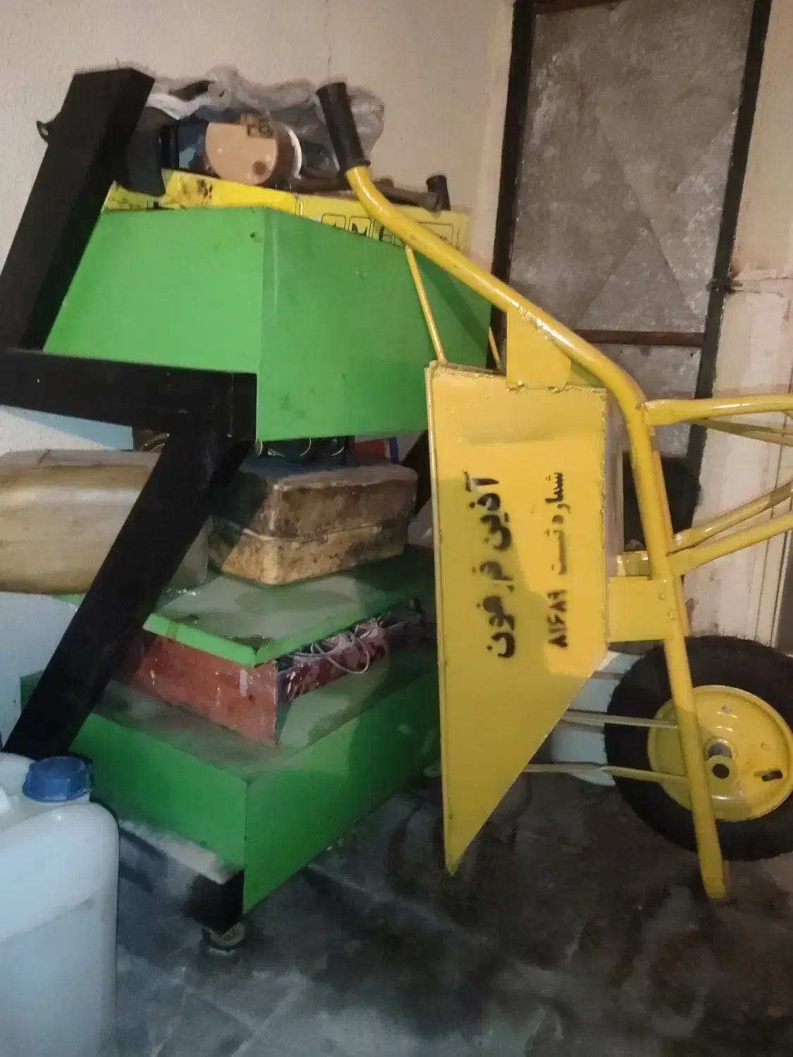 میز موتور برق فروغون درب حیاطی و پایه قفسه|عمده‌فروشی|تهران, زرکش|دیوار