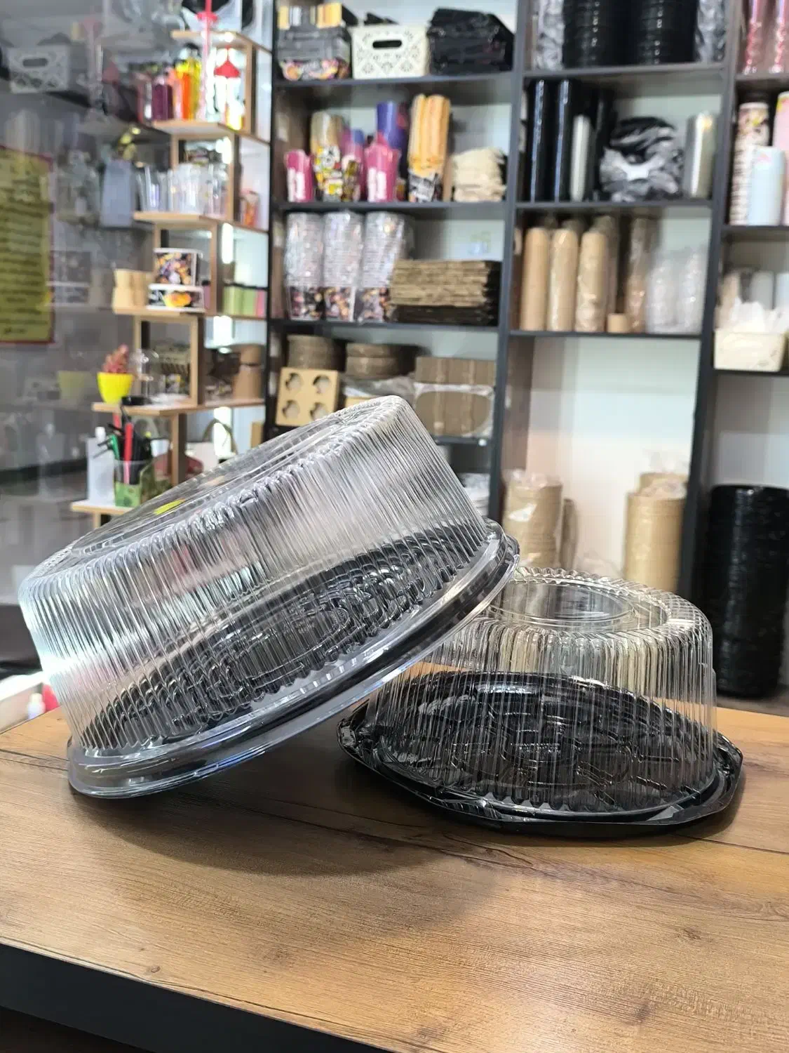 ظرف حمل کیک|ظروف نگهدارنده، پلاستیکی، یک‌بارمصرف|گنبد کاووس, |دیوار