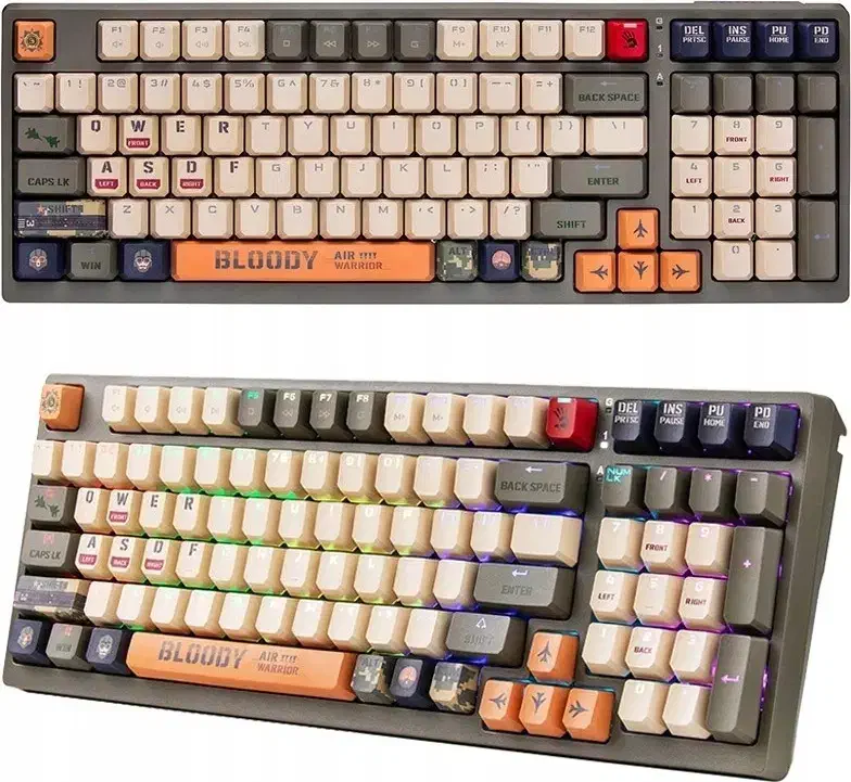 ماوس و کیبورد گیم همراه کولپد لپتاپ|قطعات و لوازم جانبی رایانه|ایلام, |دیوار