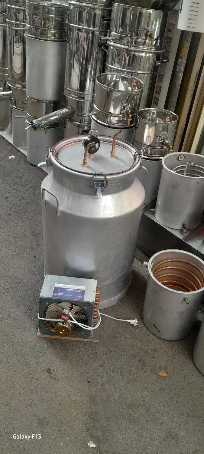 دستگاه برقی و آبی و اتوماتیک عرقگیر گلاب گیر|ماشینآلات صنعتی|اردبیل, |دیوار