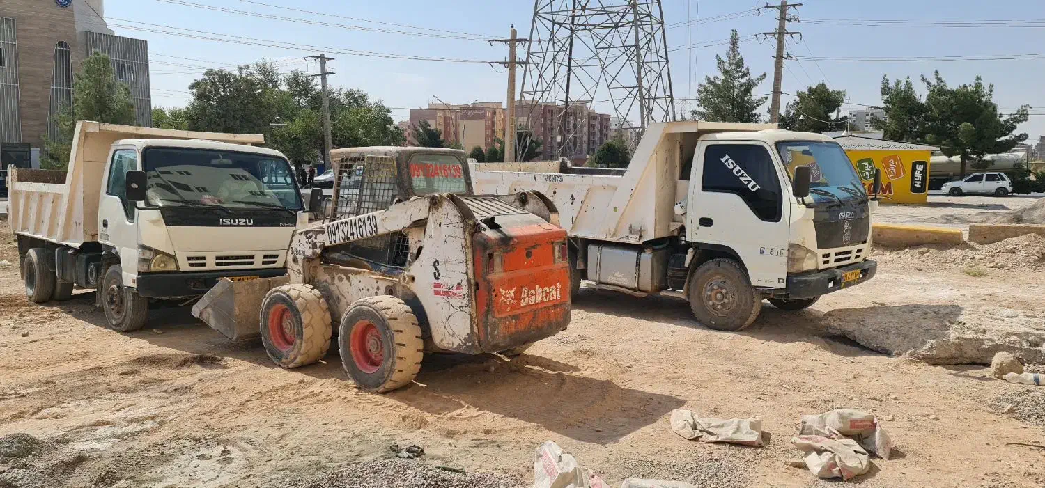 اجاره بابکت و کمپرسی|خدمات حمل و نقل|کرمان, |دیوار