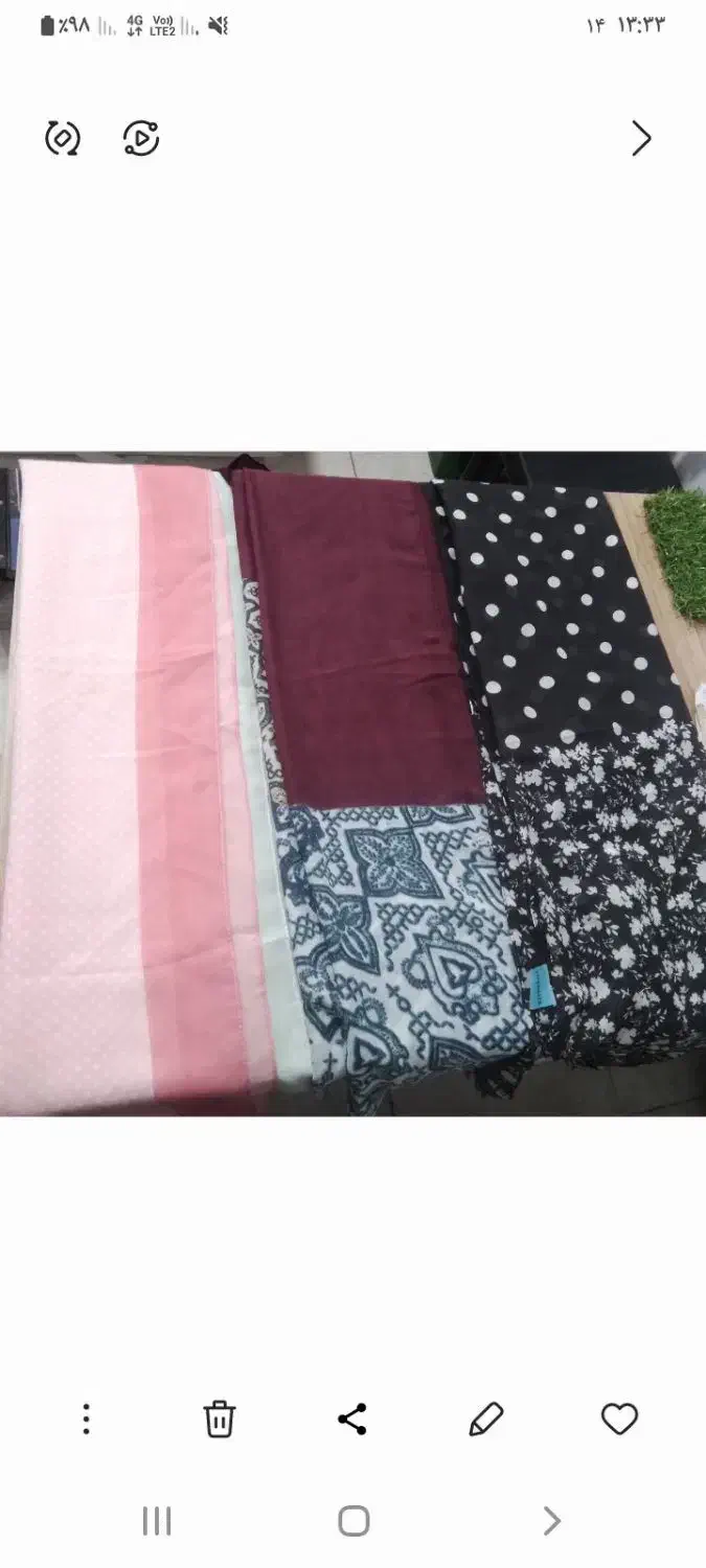 تعدادی شال وروسری، زیر قیمت|لباس|بابل, |دیوار