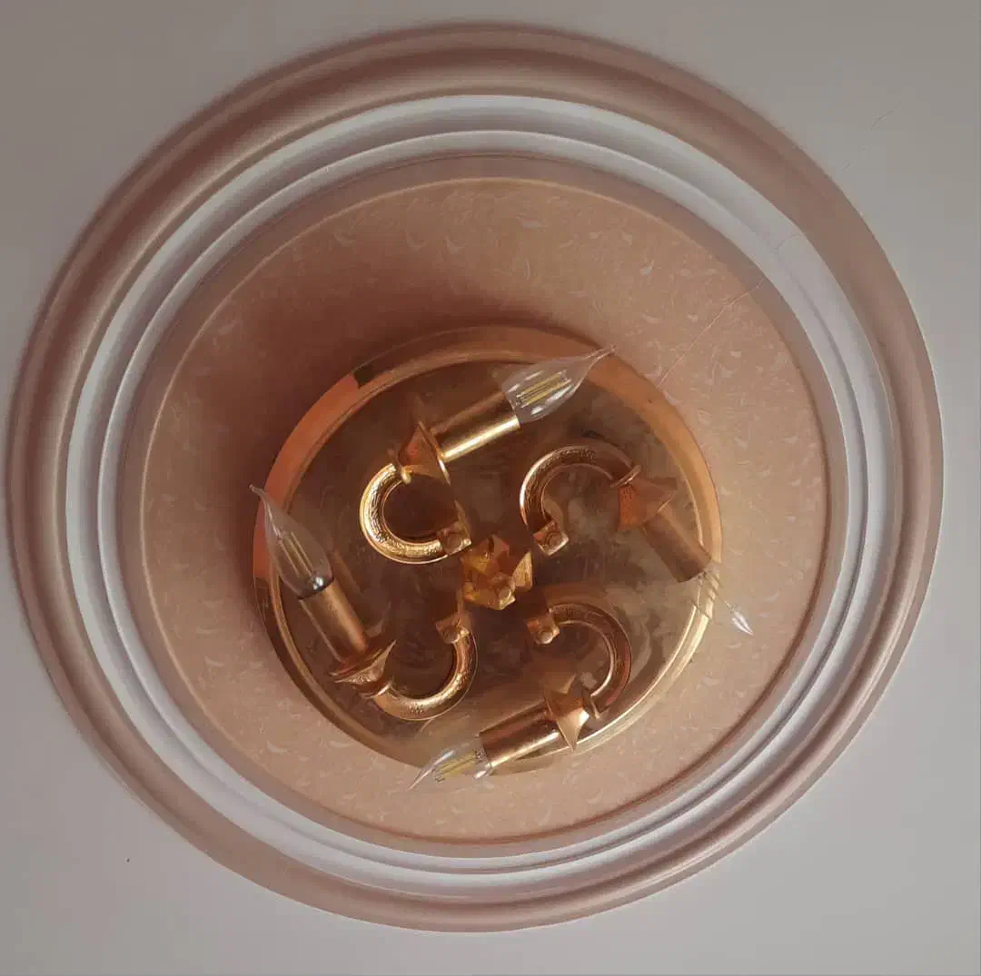 لوستر سقفی برنز|لوستر و چراغ آویز|کرج, فاز ۳ گوهردشت|دیوار