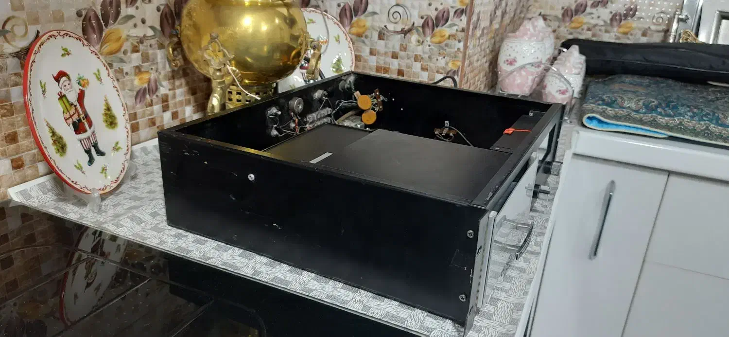 رادیو ضبط قدیمی آمریکایی آنتیک و کلکسیونی|سیستم صوتی خانگی|مشکین‌دشت, |دیوار