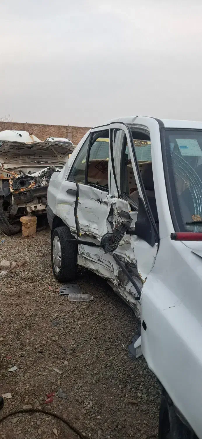 پراید تصادفی مدل 1397|خودرو سواری و وانت|تهران, استاد معین|دیوار