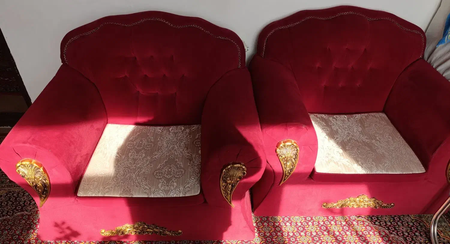 یک دست مبل|مبلمان خانگی و میز عسلی|بهار, |دیوار