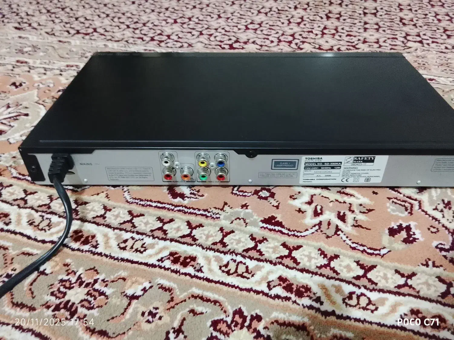 dvd توشیبا|پخش‌کننده DVD و ویدیو|اردبیل, |دیوار