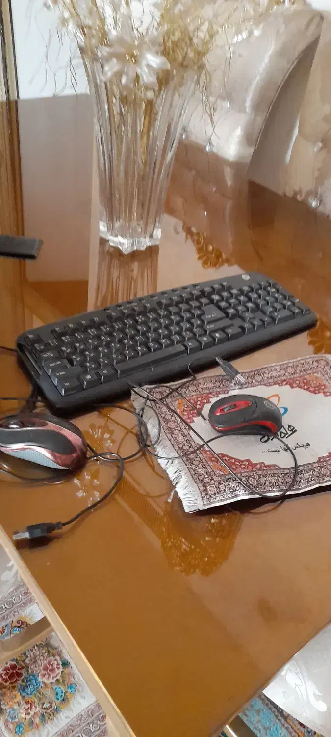 کیبورد سالم و تمیز|قطعات و لوازم جانبی رایانه|کرج, حصارک بالا|دیوار