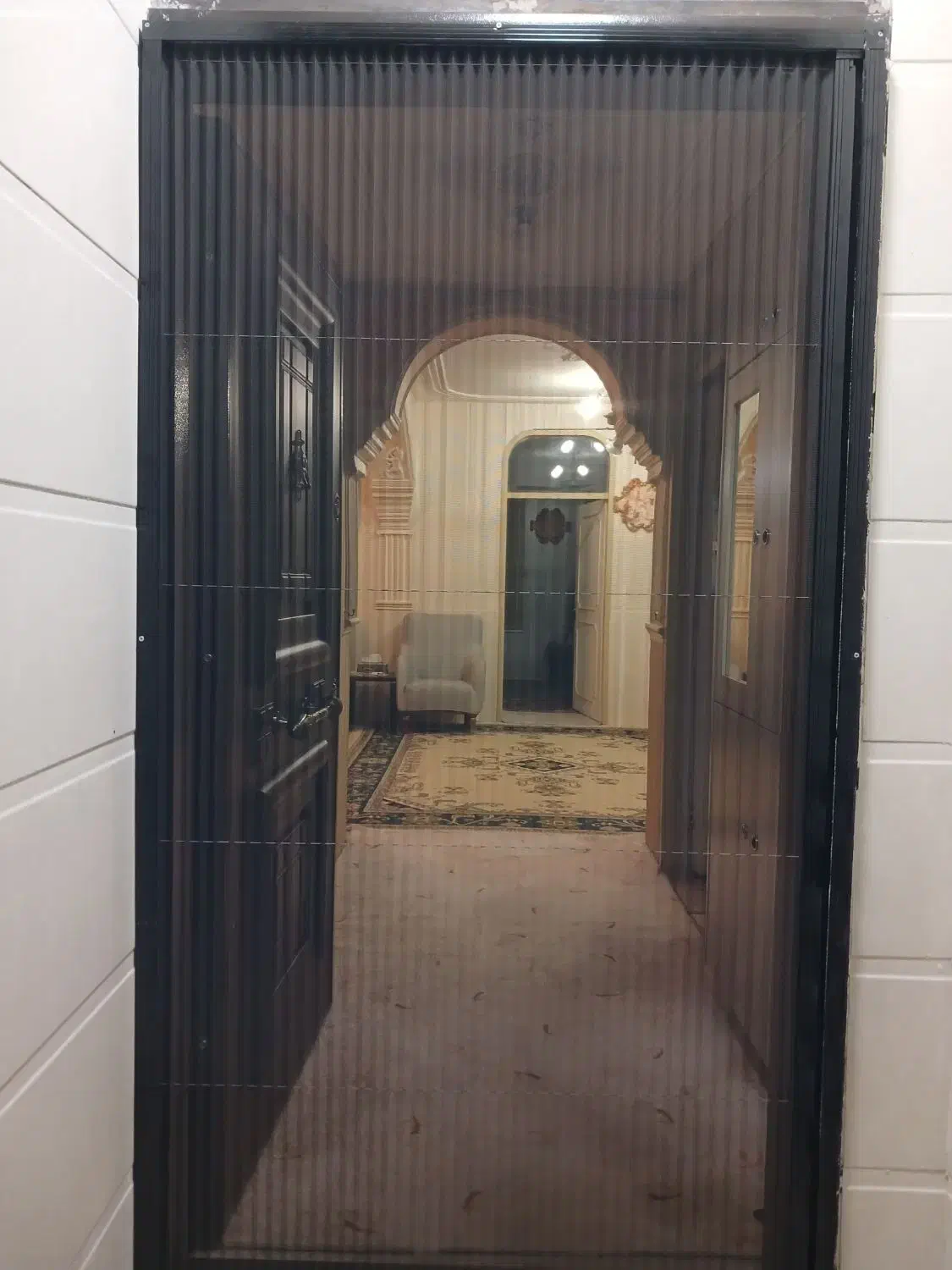 ساخت و نصب توری پلیسه کشوئی|خدمات پیشه و مهارت|دزفول, |دیوار