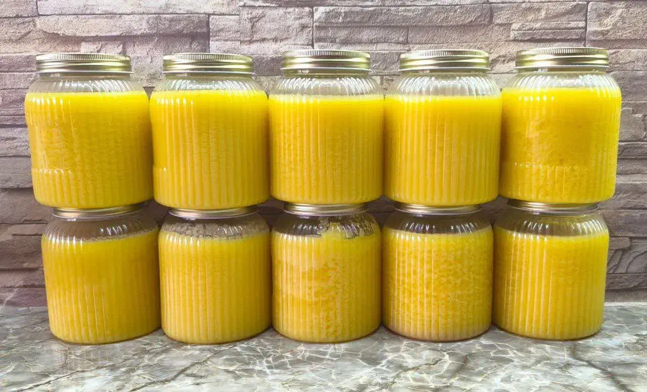 روغن زرد گاوی۱۰۰ درصد اصل و طبیعی دوباره شارژ شد|خوردنی و آشامیدنی|قم, شهرک مهدیه|دیوار