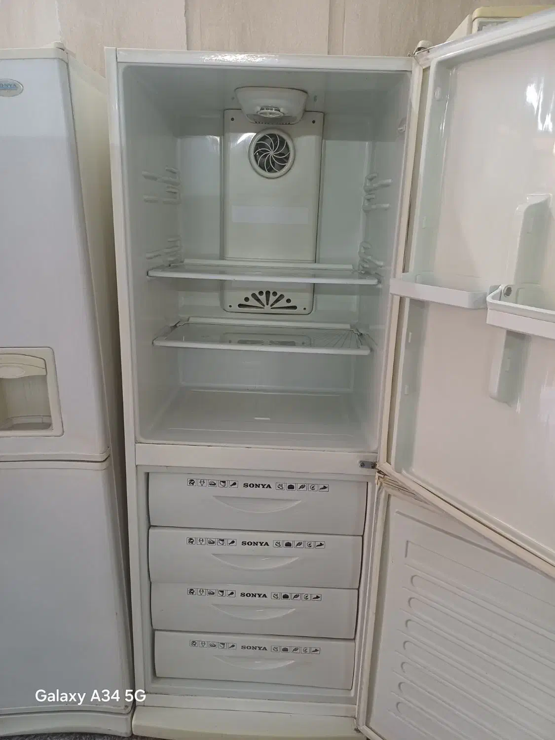 یخچال فریزر بدون برفک سونیا|یخچال و فریزر|تهران, جوادیه تهرانپارس|دیوار