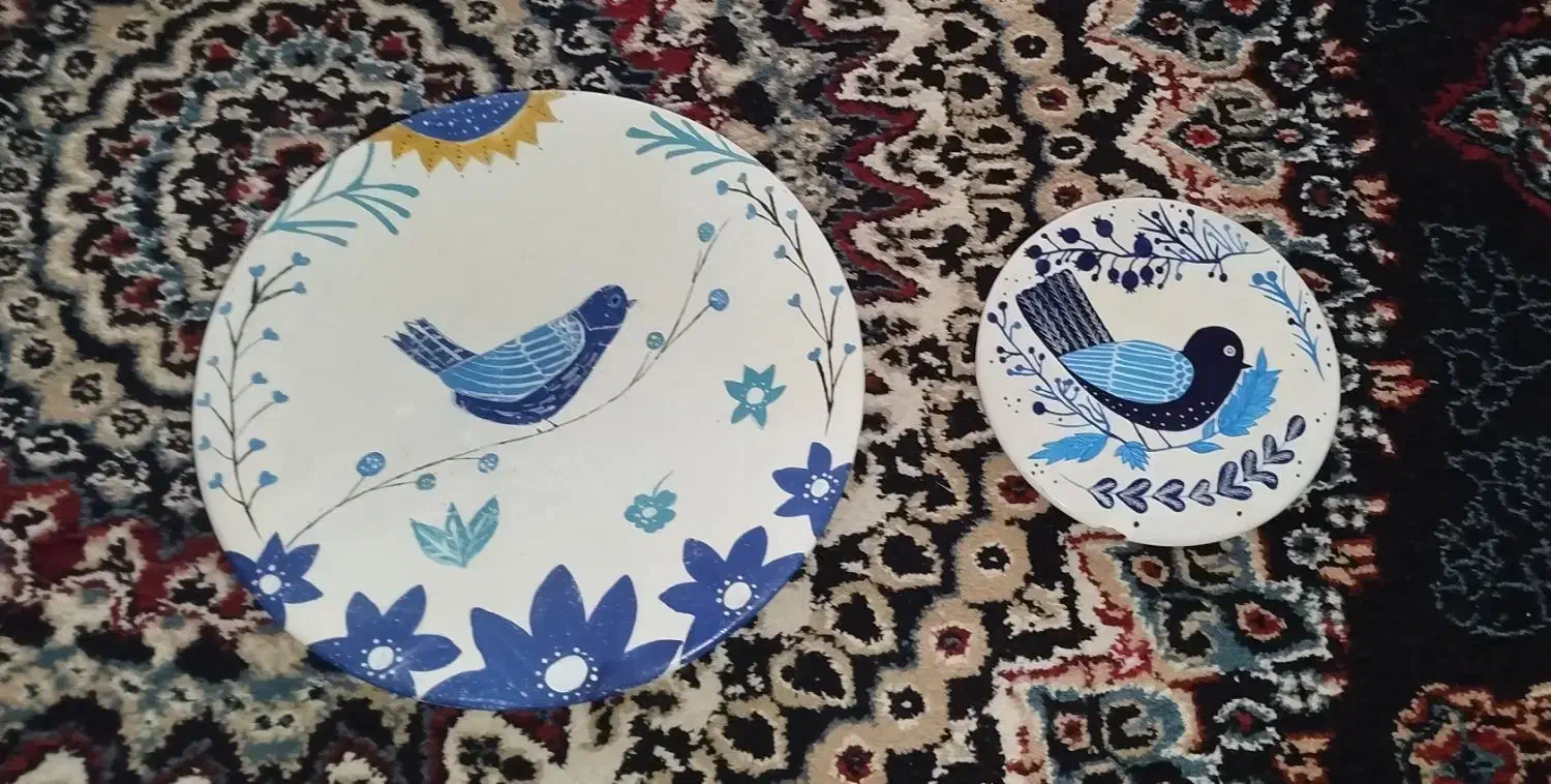 بشقاب دیوار کوب|تابلو، نقاشی، عکس|پردیس, فاز ۵|دیوار