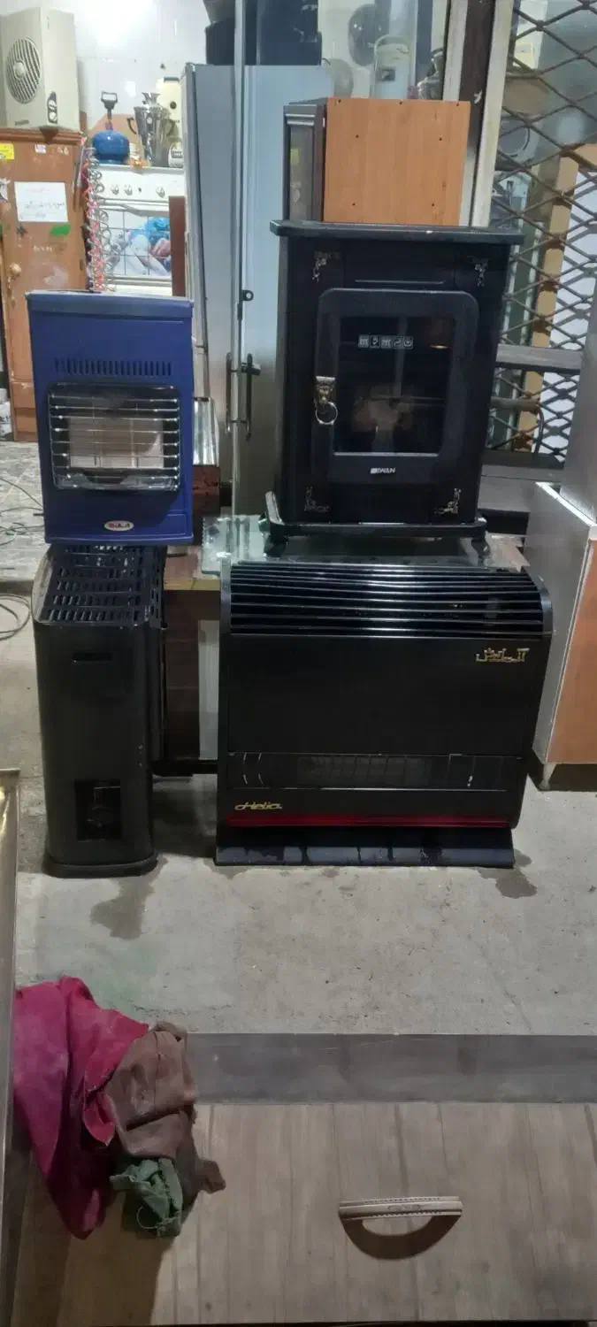 بخاری دست دوم|بخاری، هیتر، شومینه|اسفراین, |دیوار