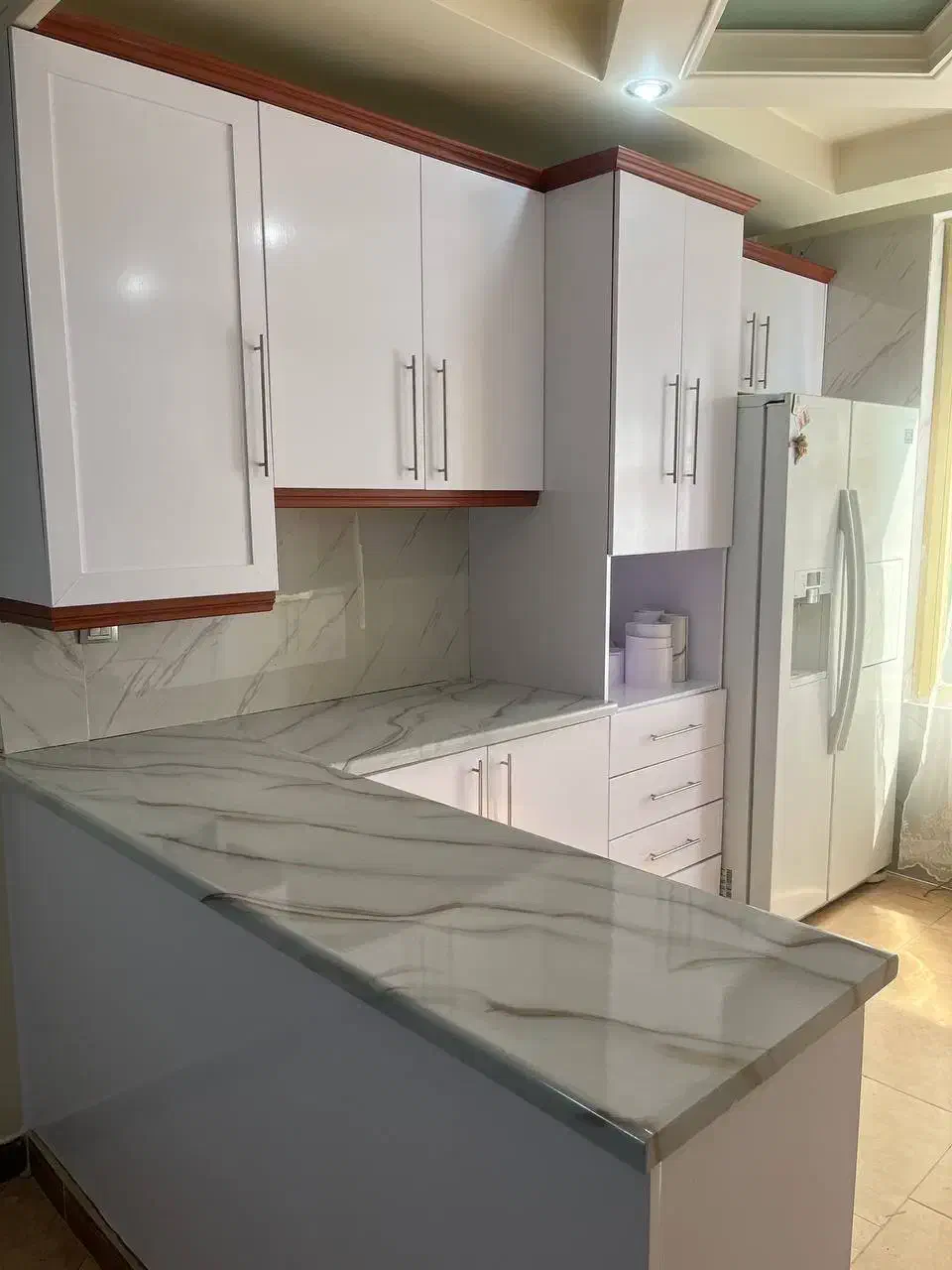 برچسب کابینت/برچسب کاشی حمام/روکش کابینت پنل فومی|خدمات پیشه و مهارت|تهران, سلسبیل شمالی|دیوار