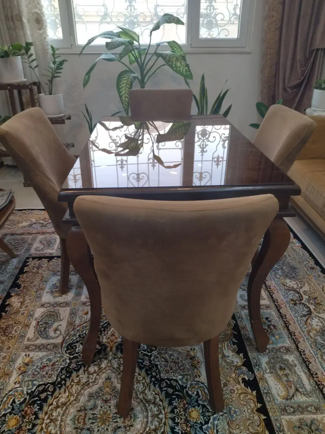 فروش میز نهارخوری ۴ نفره|میز و صندلی غذاخوری|گرمسار, |دیوار