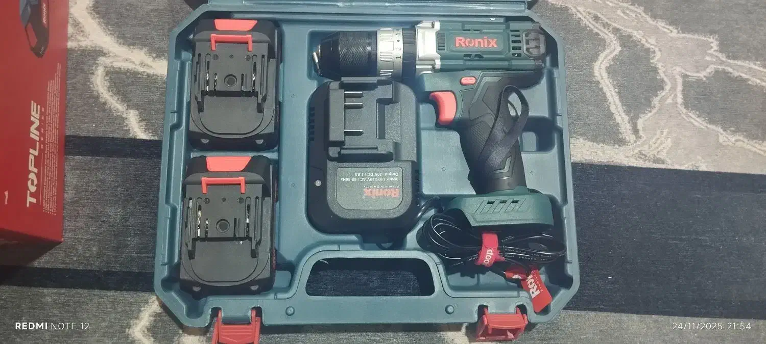 دریل شارژی رونیکس|ابزارآلات|زاهدان, |دیوار