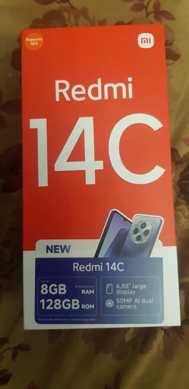 شیامی redmi14c در حد آکبند|موبایل|تهران, امیرآباد|دیوار